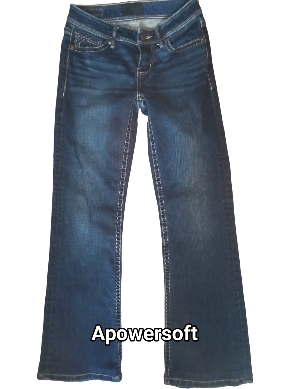 BKE Buckle Black Line Dark Wash Bootcut Jeans — Size 29/30